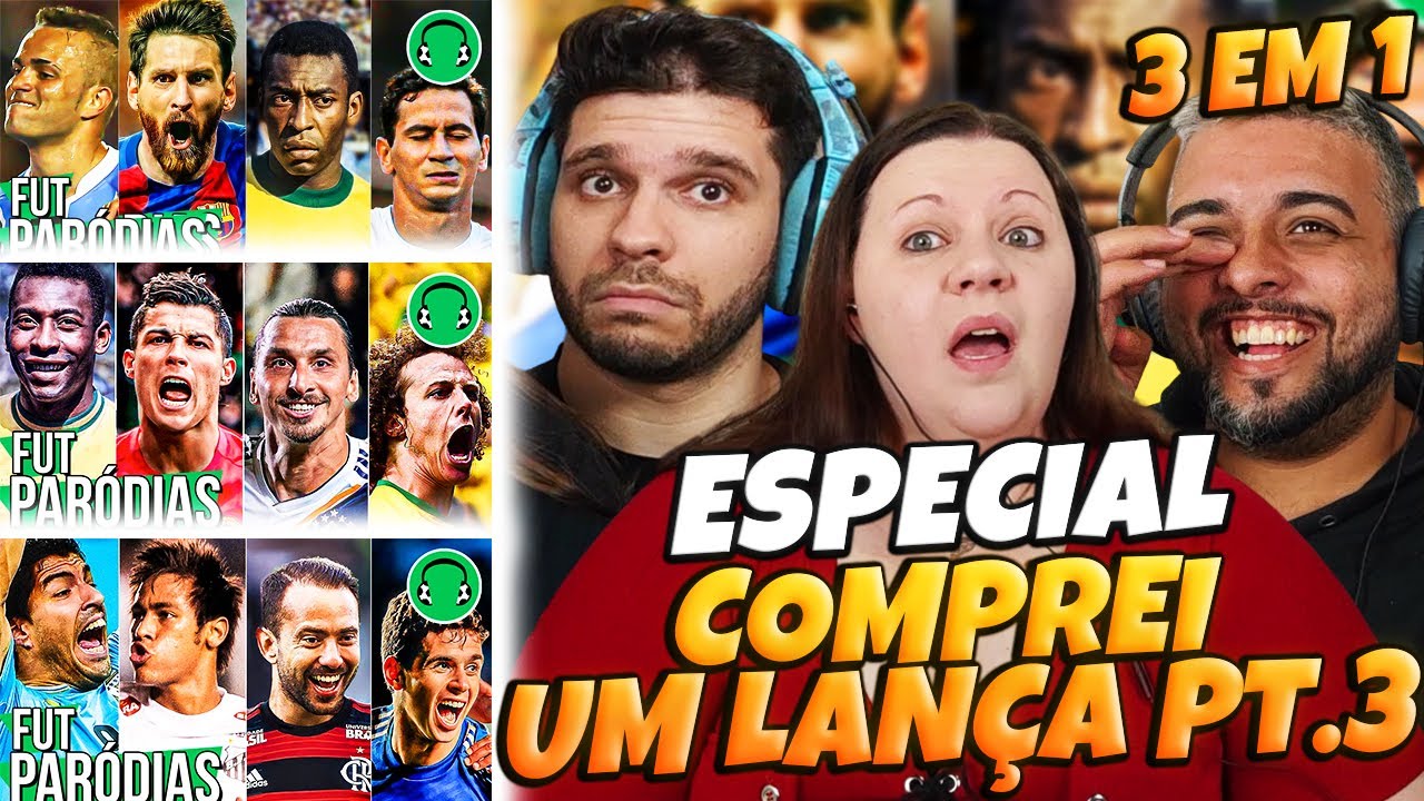 3 EM 1 COMPREI UM LANÇA Pt. 7,8 E 9 | LEMBREI DE UM LANCE | Futparódias | Family Reacts