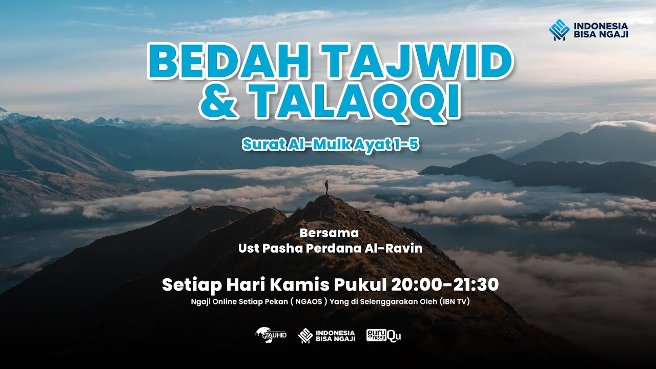 [ NGAOS BARENG IBN ]Belajar Mengaji Surah Al-Mulk 1 - 5