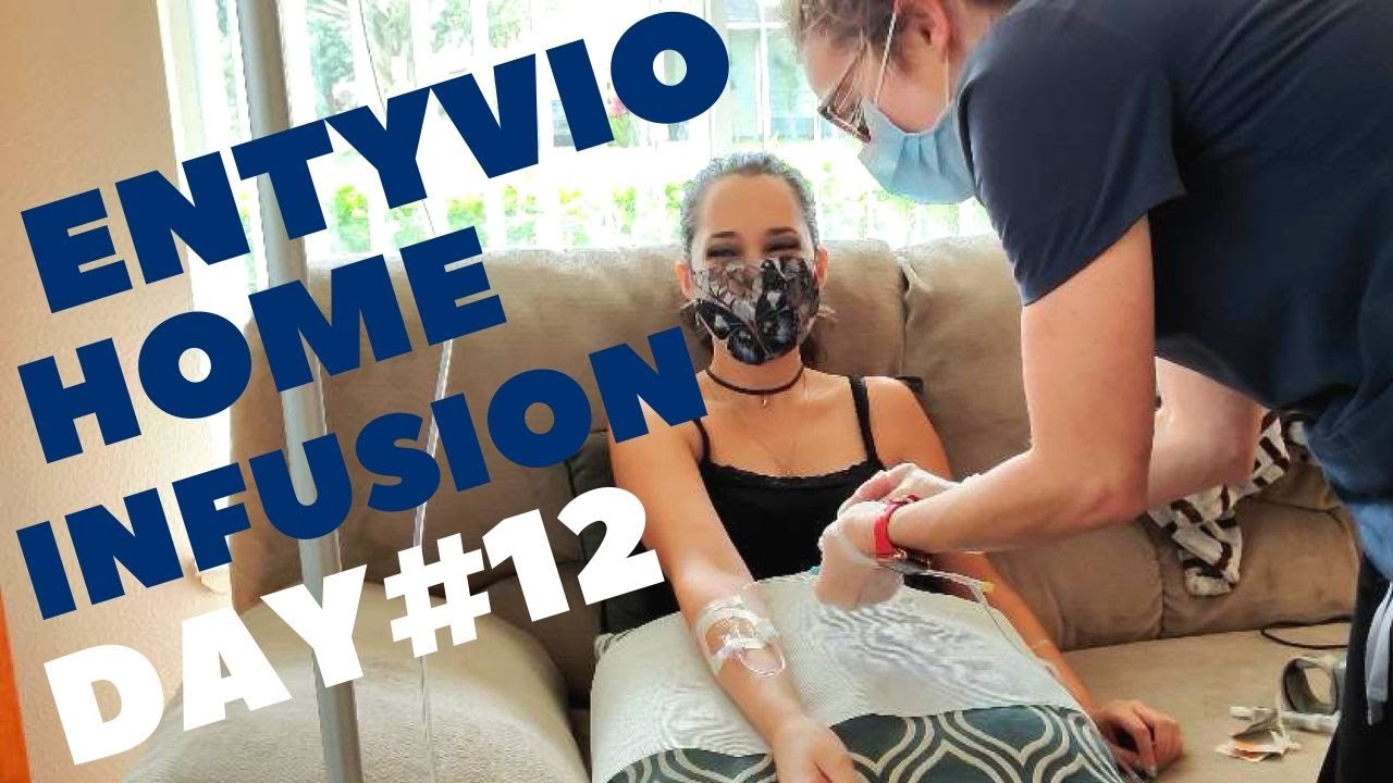 Entyvio Home Infusion #12 From Beginning to End | Prep, 1-Hour Process, Side Effects | 20-05-04
