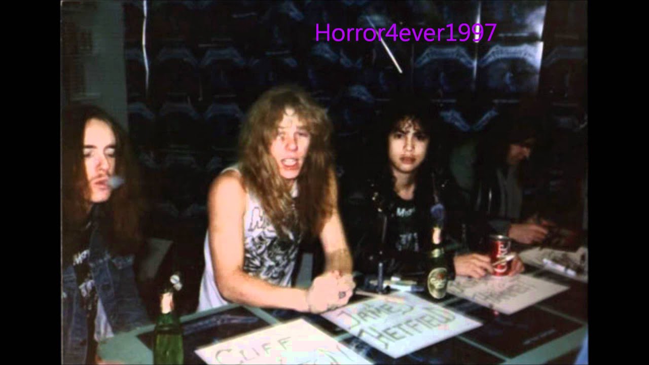 Metallica Anesthesia Pulling teeth live in Saint David's Hall, Cardiff, Wales 1986-09-10 HD