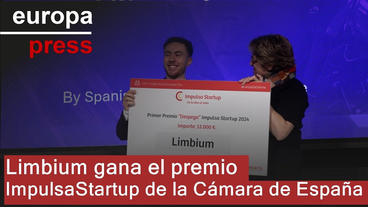 La startup Limbium se hace con el premio nacional ImpulsaStartup de la Cámara de España