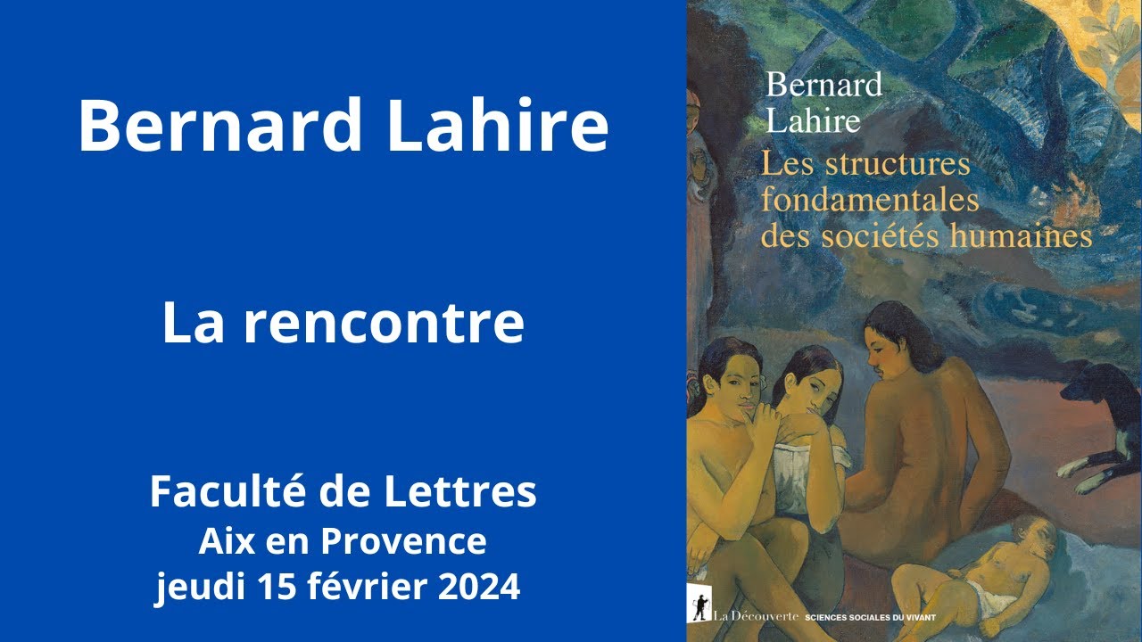 Les structures fondamentales des sociétés humaines.