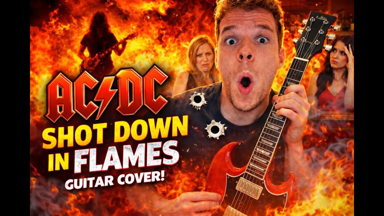Shot Down in Flames   Live Plaza de Toros 1996: Lead & Rhythm Cover