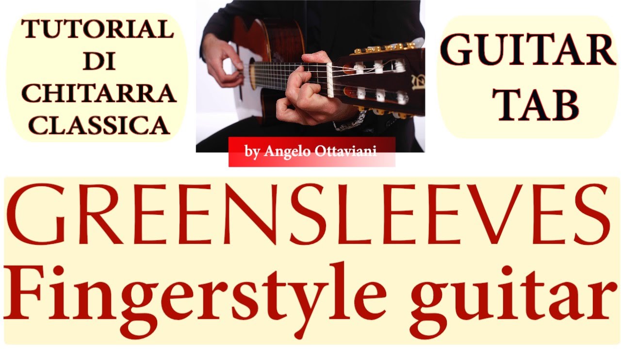 GREENSLEEVES - FINGERSTYLE - GUITAR TAB
