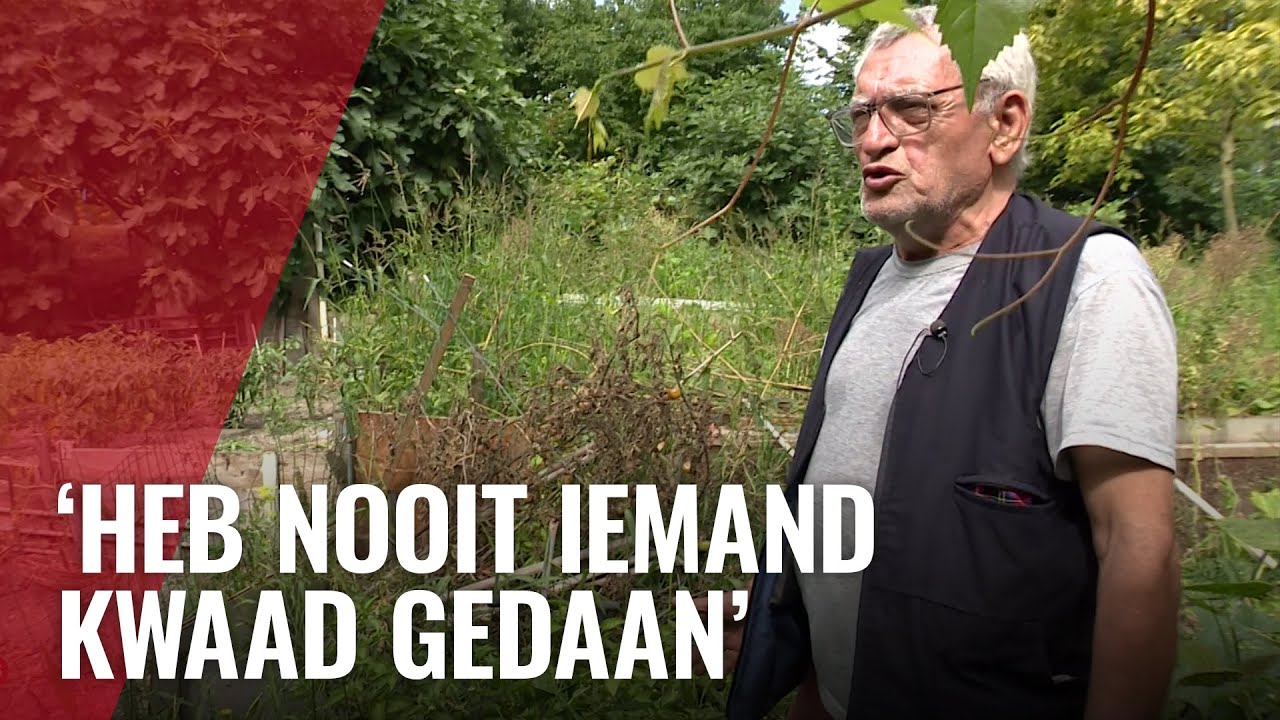 Meneer Oktay mag door zwervers niet op stiekeme moestuin komen