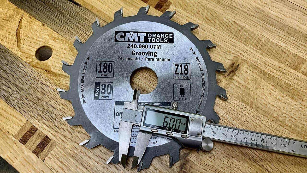 Dado Blade, With out A Dado Stack for ANY table saw!