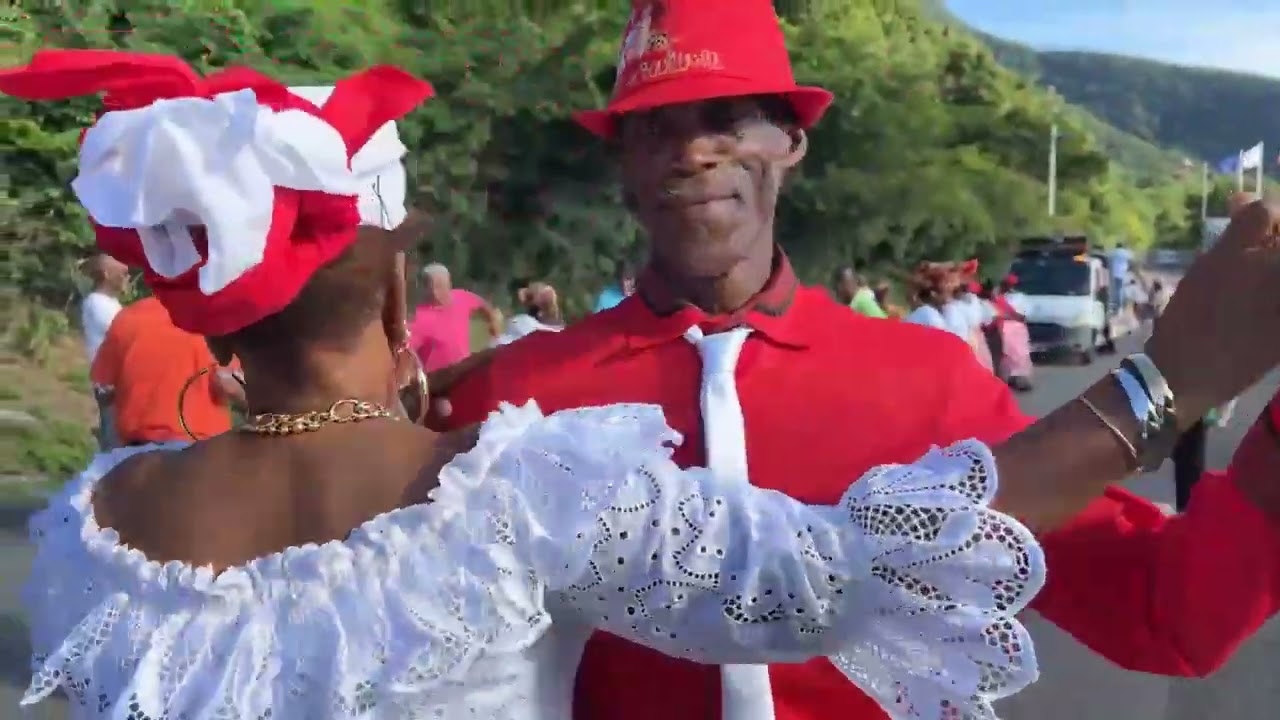 Guadeloupe  Ambiance Quadrille à Rivière sens