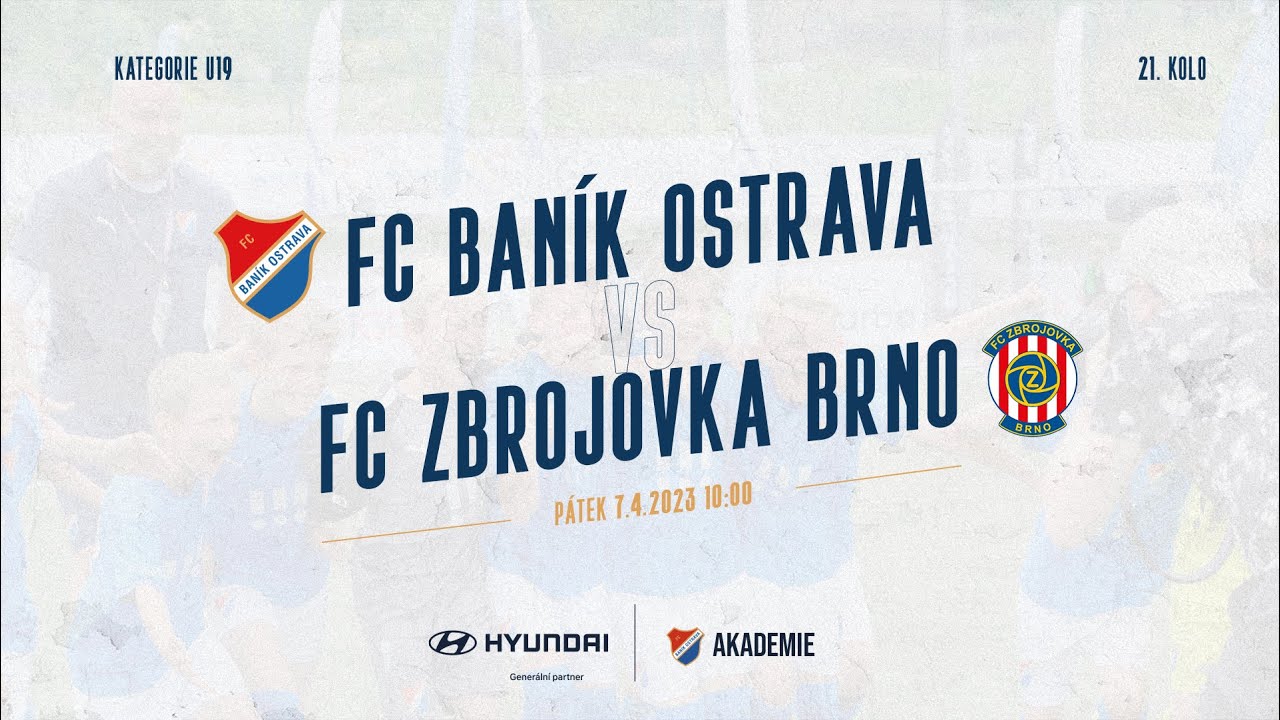U19| FC Baník Ostrava - FC Zbrojovka Brno