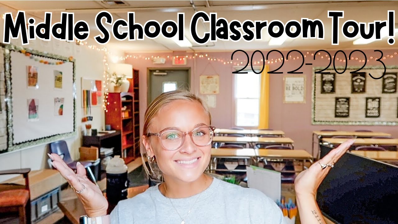 MIDDLE SCHOOL CLASSROOM TOUR REVEAL!!! | 2022-2023 | LIVMJEV