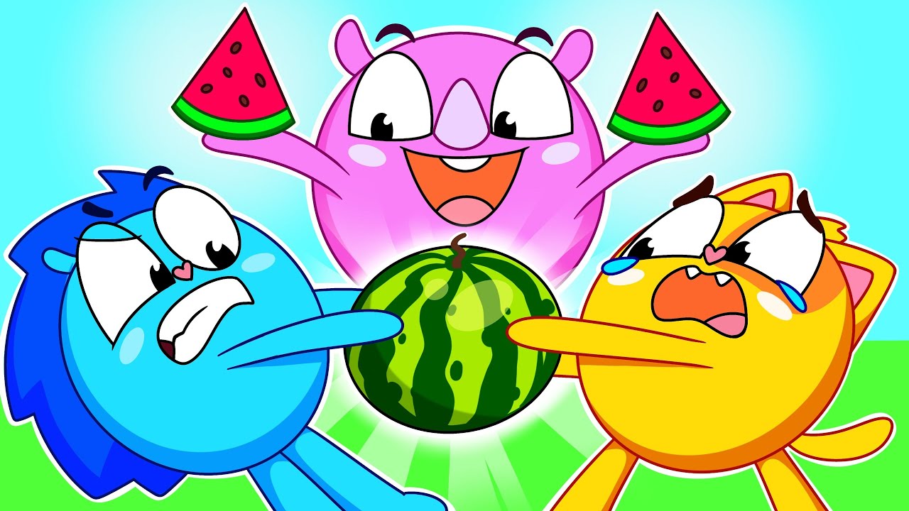 No No I Wanna Go First Story 😭 | Funniest Cartoon For Kids By 4 Friends 😻