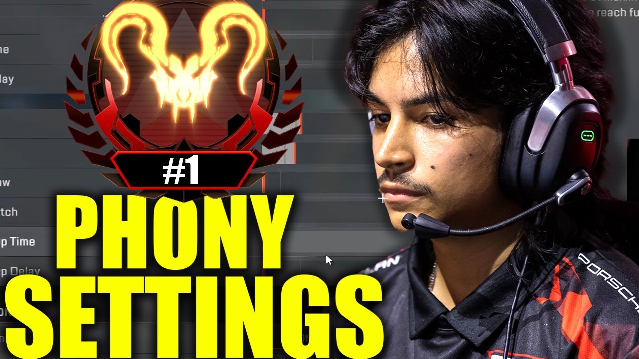 FaZe Phony Controller Settings Apex Legends