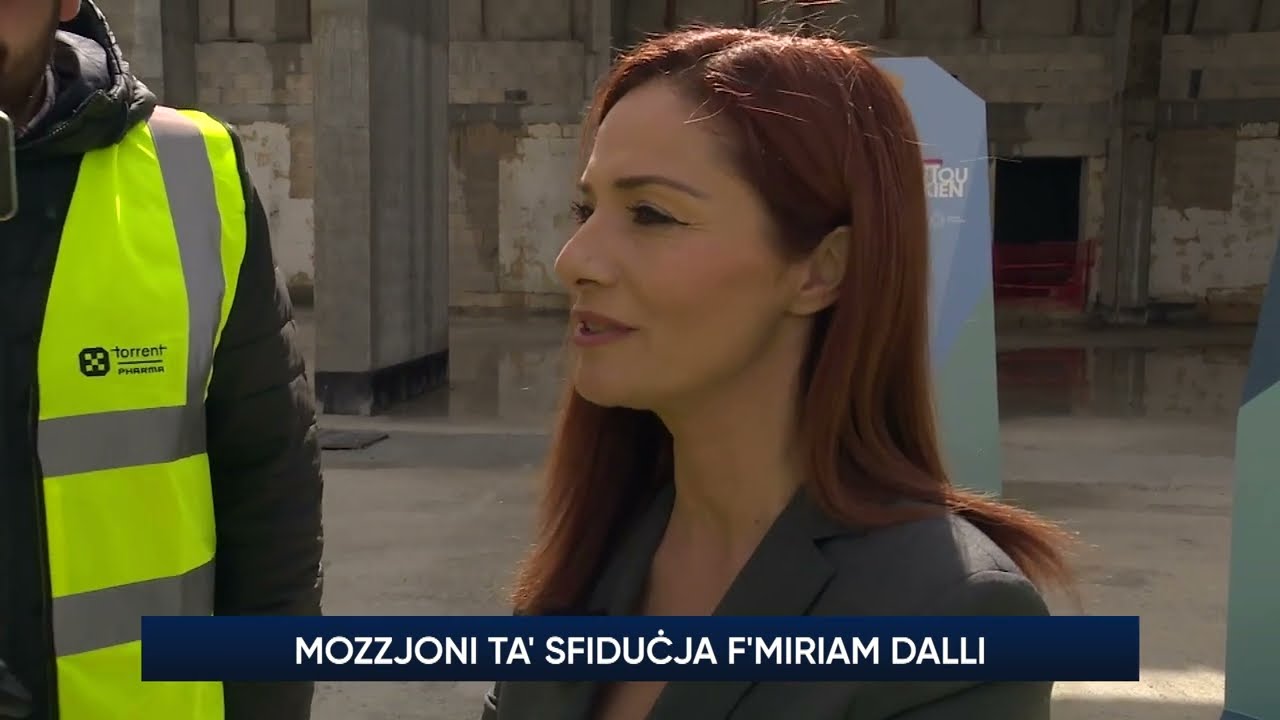 Mozzjoni ta' sfiduċja f'Miriam Dalli