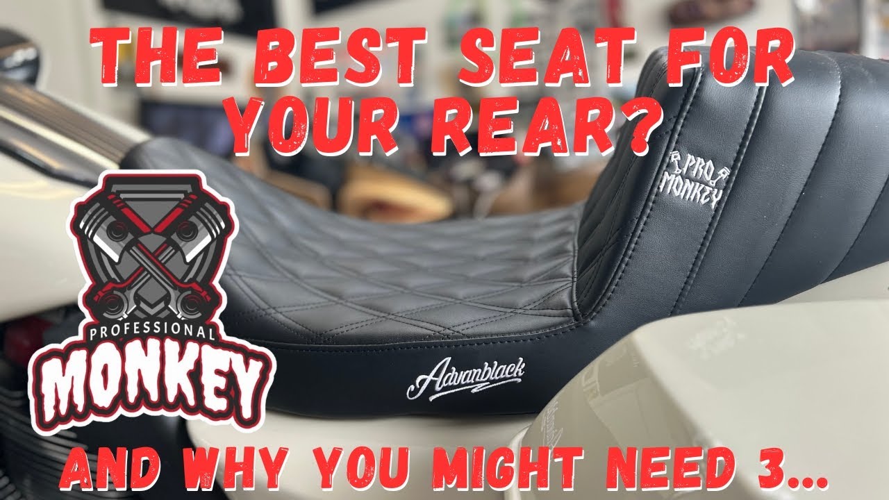 3 обязательных мотоциклетных сиденья для комфортной езды на вашем Harley Davidson!