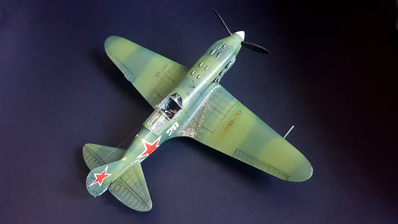 MiG-3 Trumpeter 1:48 FULL BUILD VIDEO