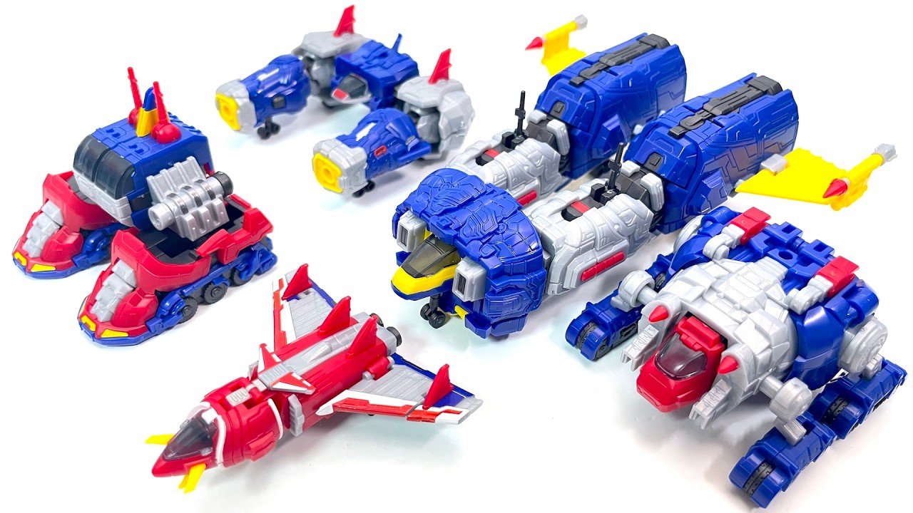 『組立』SMP ボルテスV レガシー 開封 ファイブ VOLTES Ⅴ LEGACY transformation FIVE assembly 食玩 Japanese candy toys