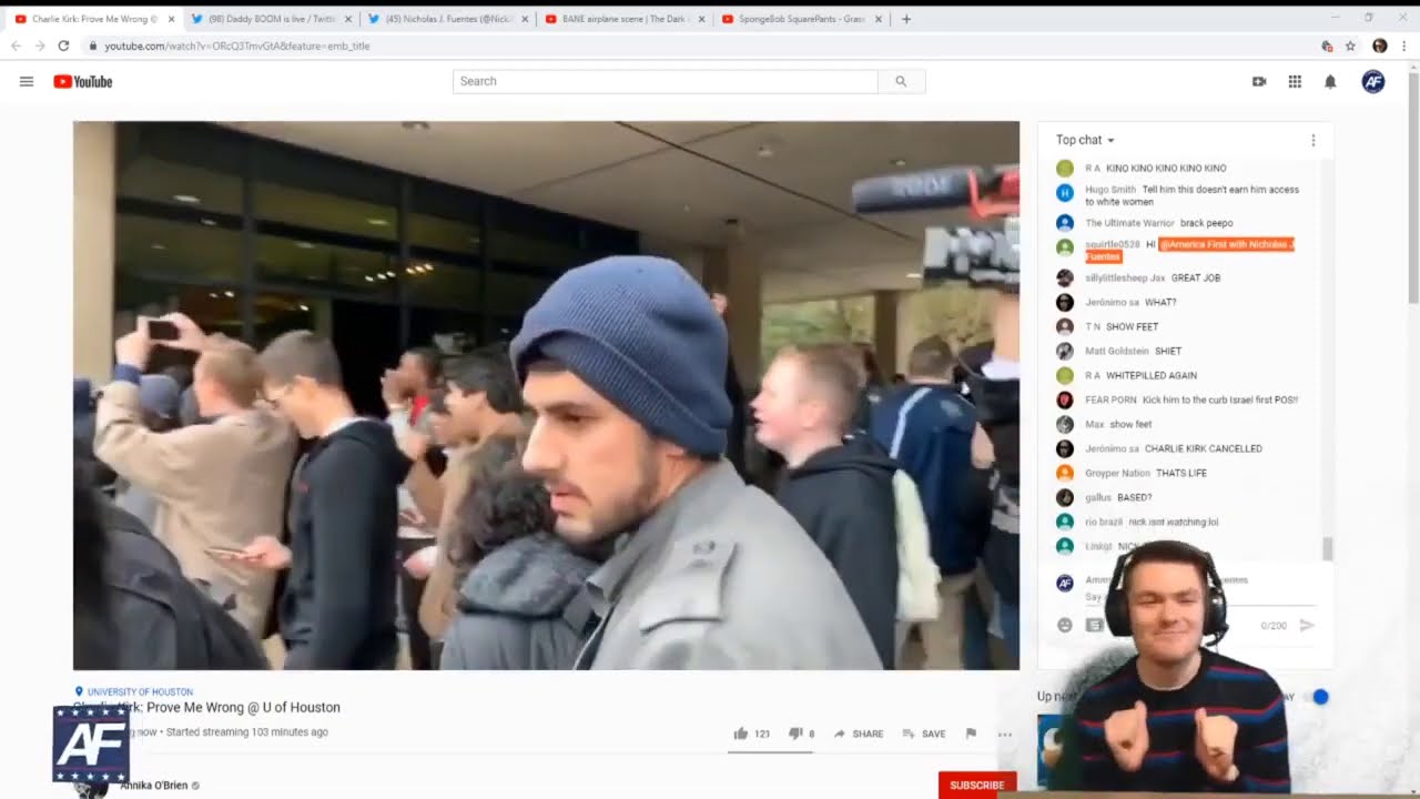 nick fuentes 'that's life check'