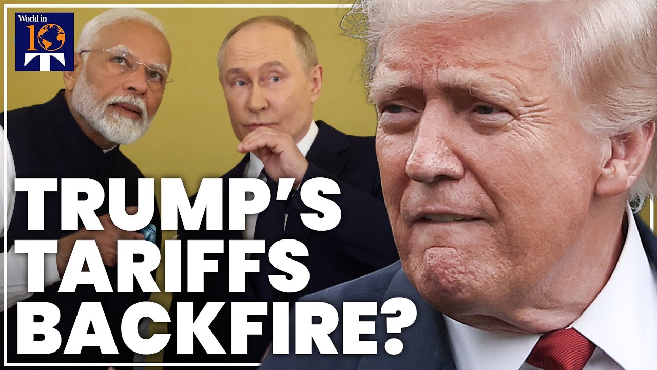 India pushed toward Russia and China by Trump’s tariffs | World in 10