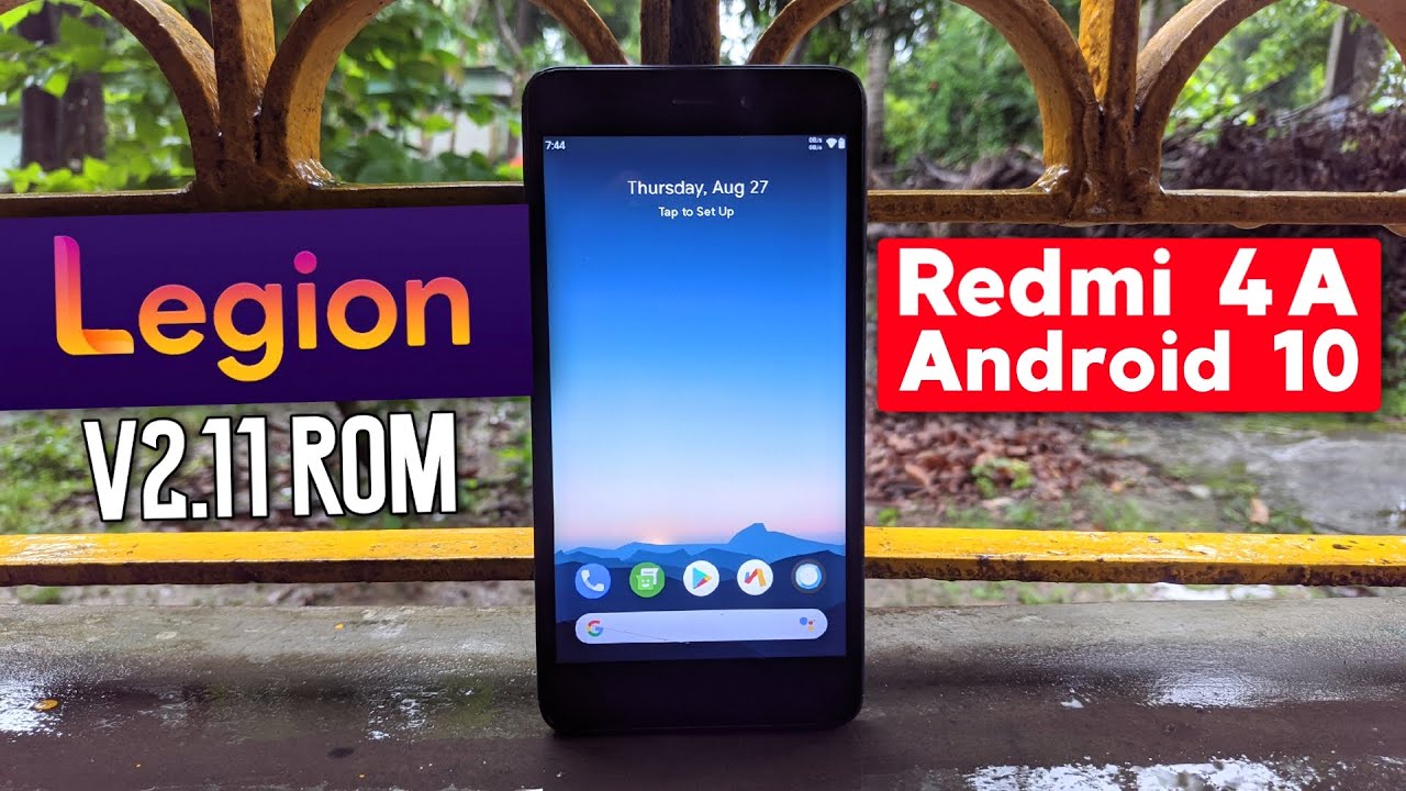 LegionOS v2.11 Rom Review | Redmi 4A (rolex) | Android 10