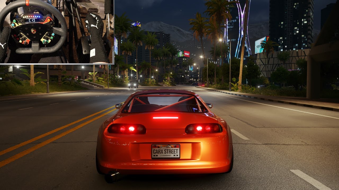 CarX Street PC - Big Turbo Toyota Supra! Full Build and Test Drive