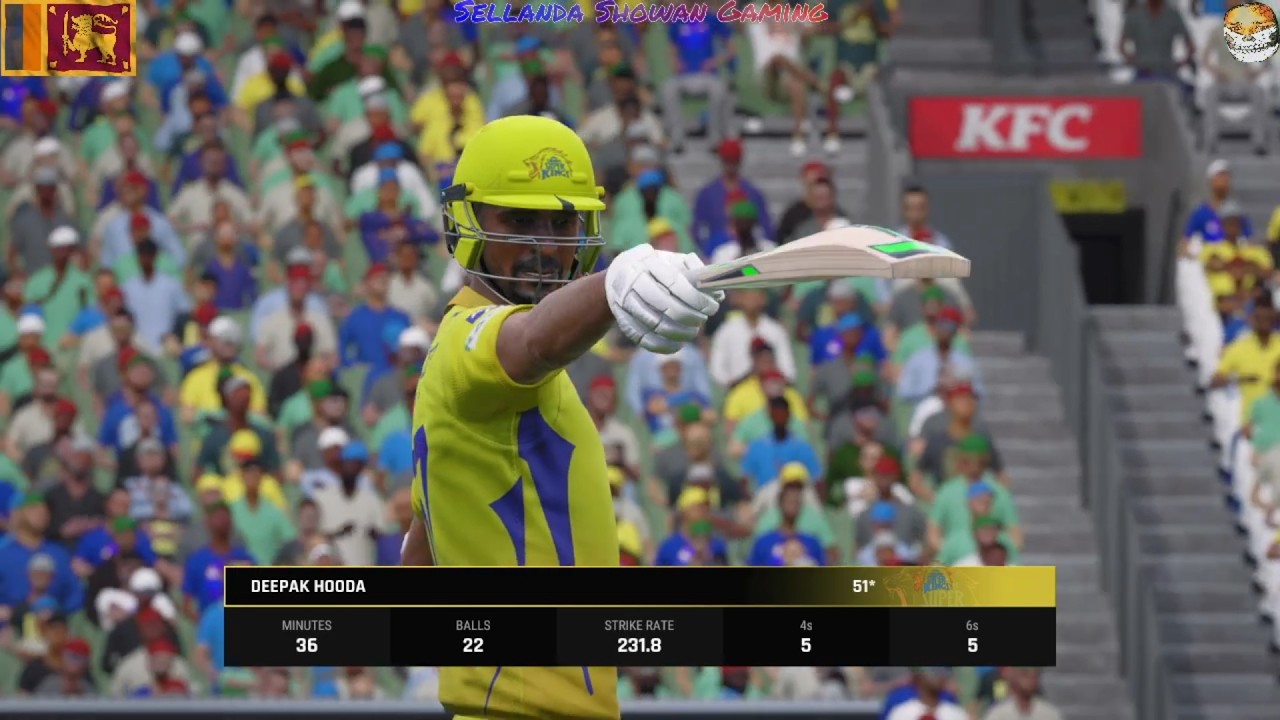 Chennai Super Kings vs Mumbai Indians Match Cricket 24 PS5