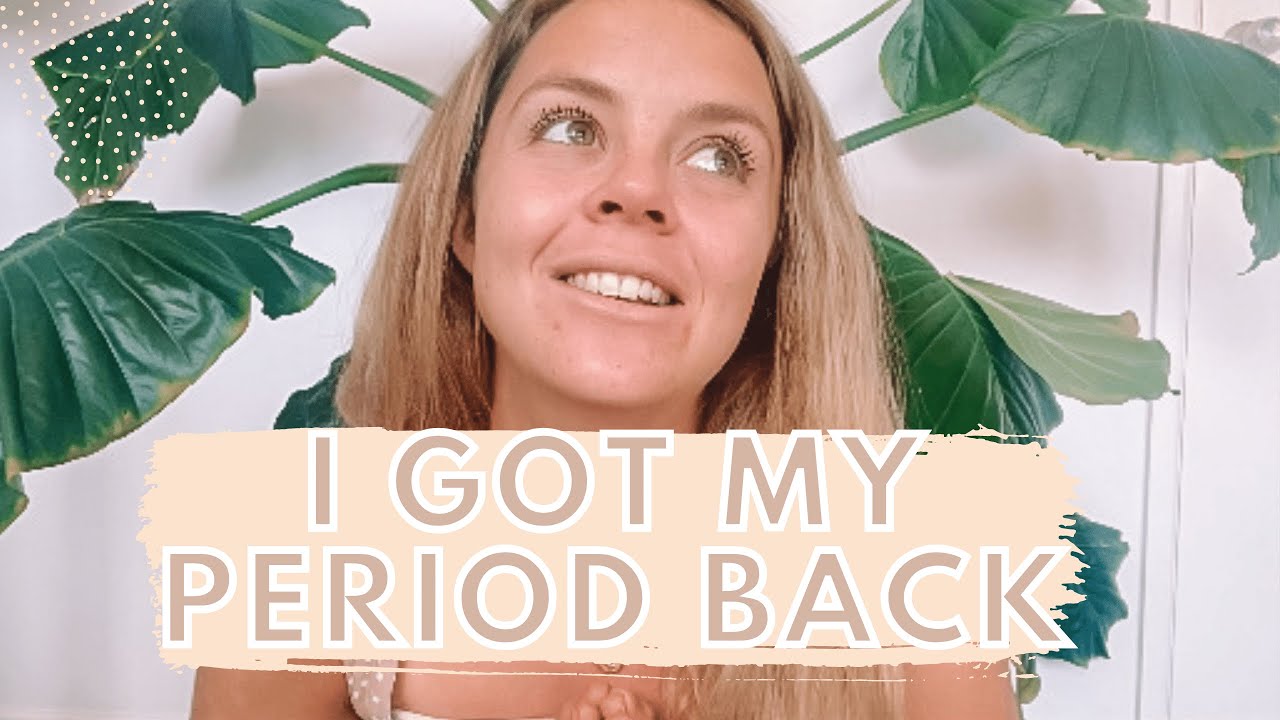 How I got my PERIOD BACK | Hypothalamic Amenorrhea, dealing with weight gain Tips + Advice!
