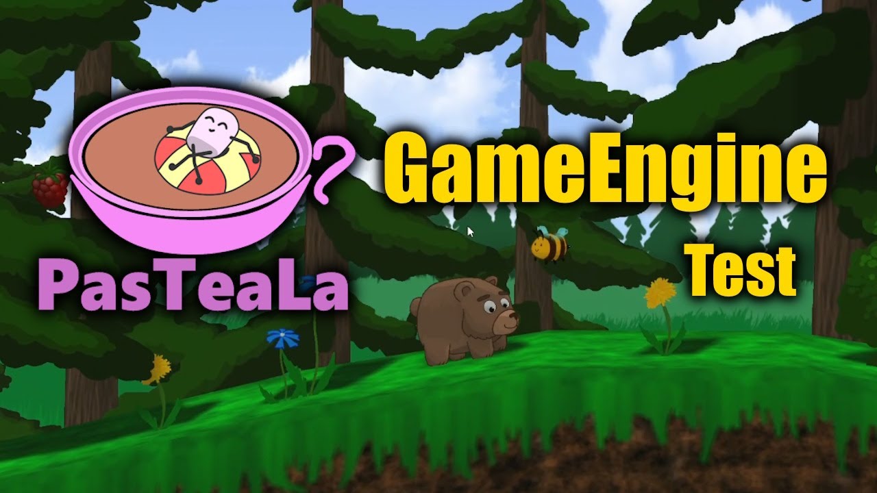 Game Engine Test on Demo Level | PasTeaLa Engine