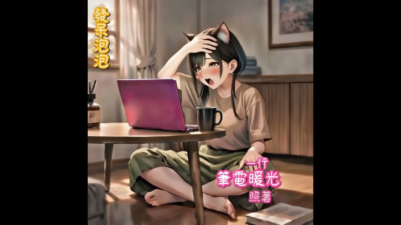 《發呆泡泡》｜午後也可以慢慢來的歌 ☕🐱