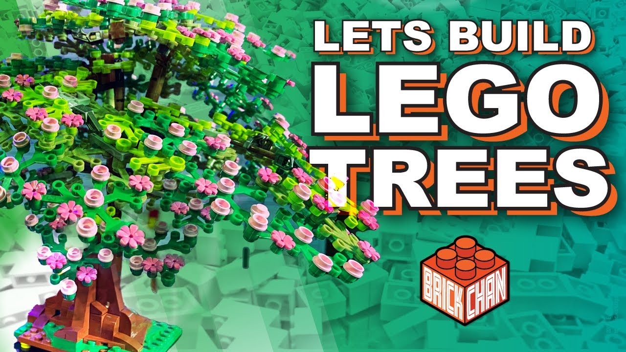 LEGO Trees build tutorial