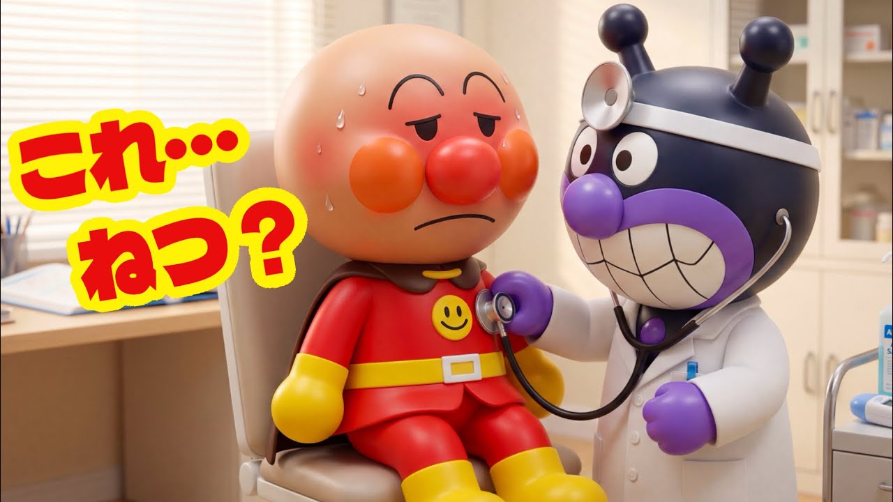 【うた】 お熱が出ちゃった💦病院に行かなくちゃ！