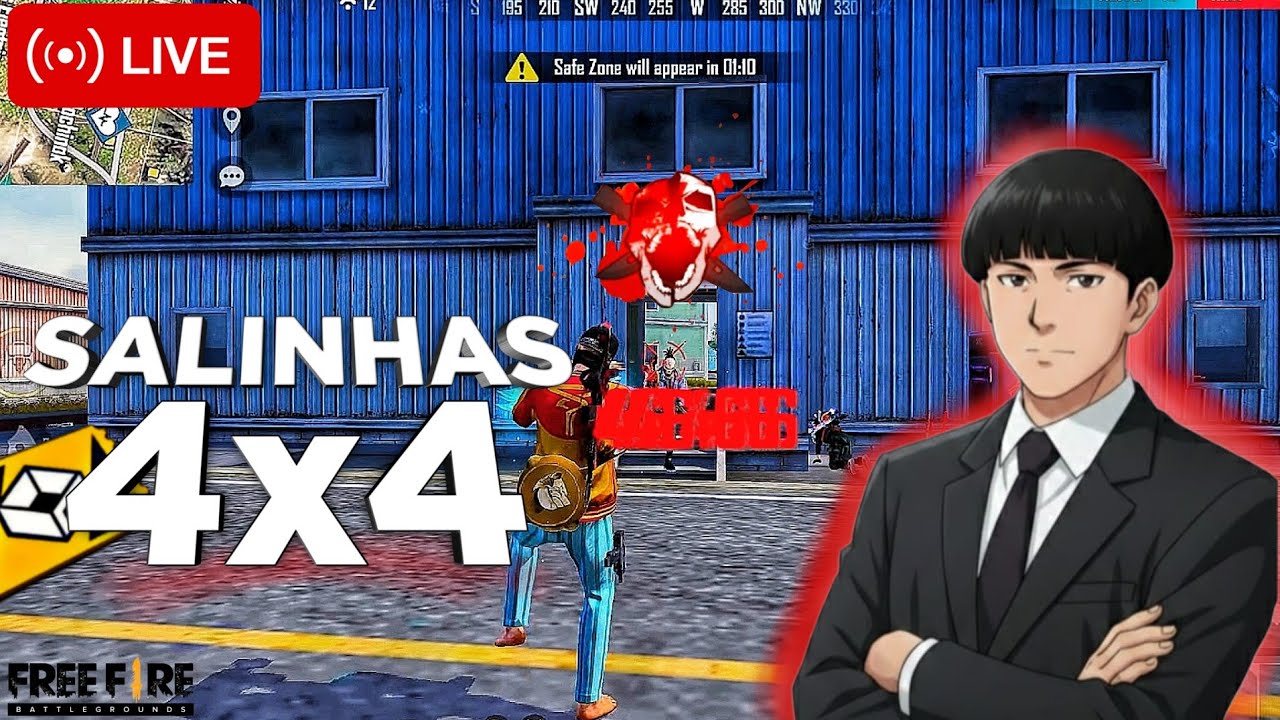 🔴👽! !SALINHAS 4V4   6V6 MOBILADOR 1920X1080  60 FPS!!!!👽🔴