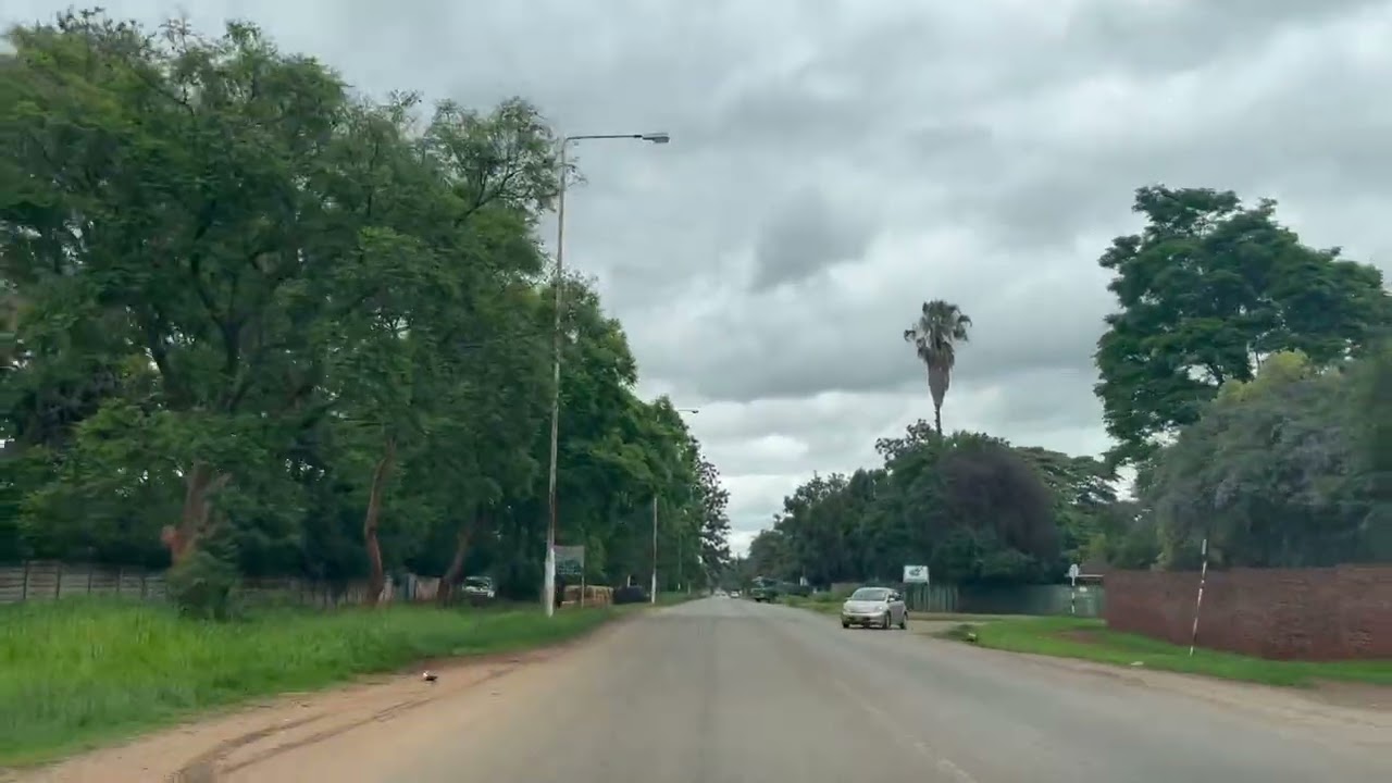 Driving In Harare's Leafy Suburbs , Heading to Mashonaland West #travel #zimbabwe #roadtrip