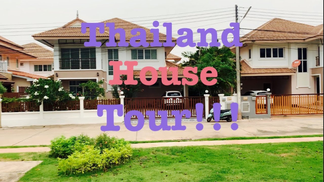 Touring a middle class housing society in Thailand  🇹🇭