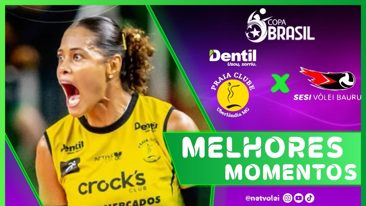 NO SUFOCO PRAIA VENCE O SESI | PRAIA 3x0 SESI BAURU | Melhores Momentos | Copa Brasil 2026