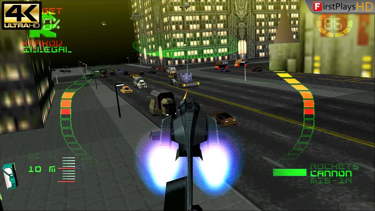 G-Police (1997) - PC Gameplay 4k 2160p / Win 10