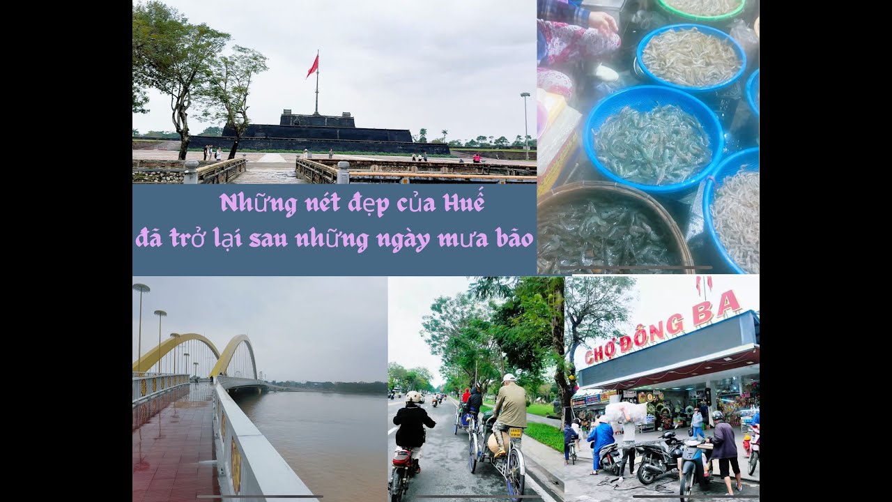 Nhịp sống của Huế đã trở lại sau cơn bão.