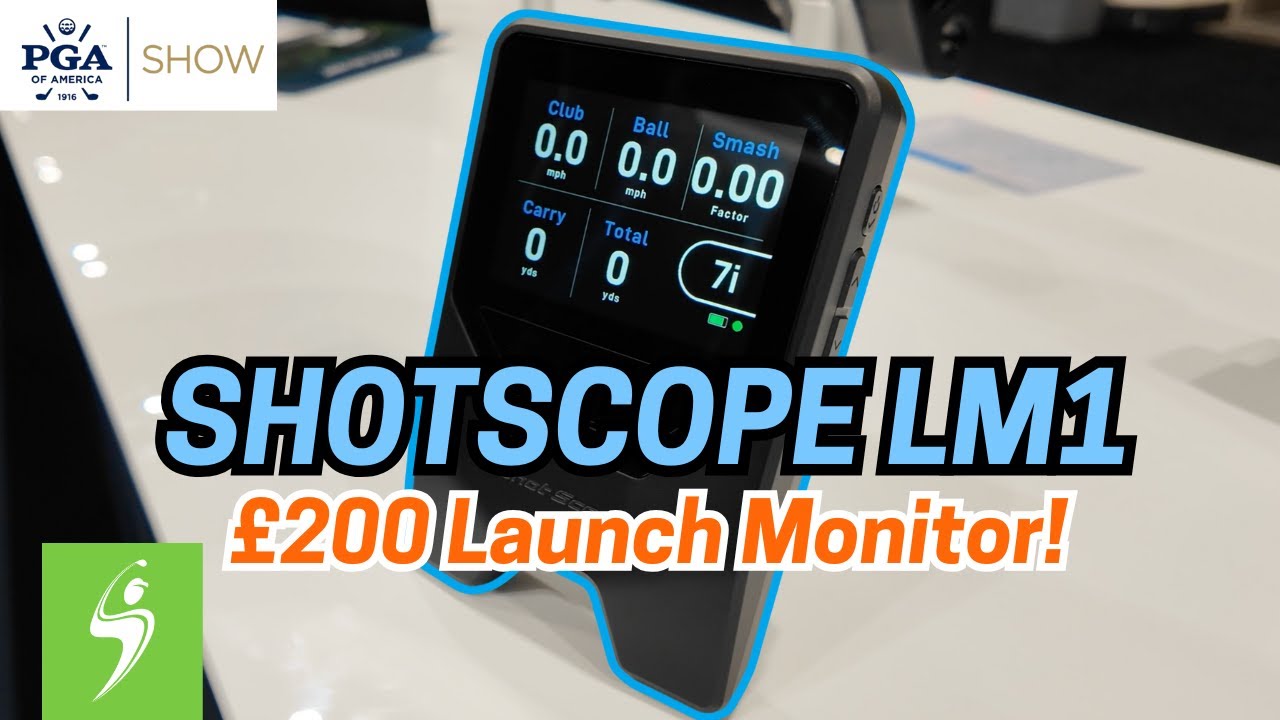 Новый прибор для измерения параметров удара Shotscope LM1! — Выставка PGA Show 2026!
