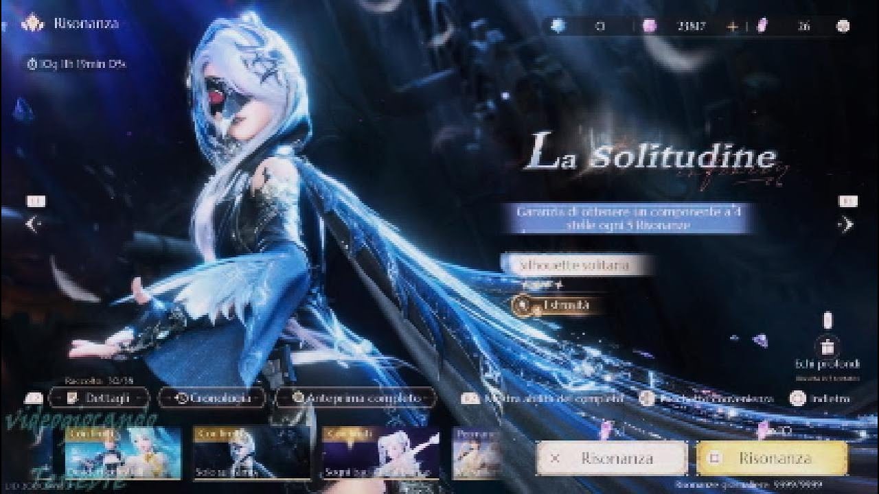 Infinity Nikki PS5 gameplay 4K - Nuovi banner corti gennaio