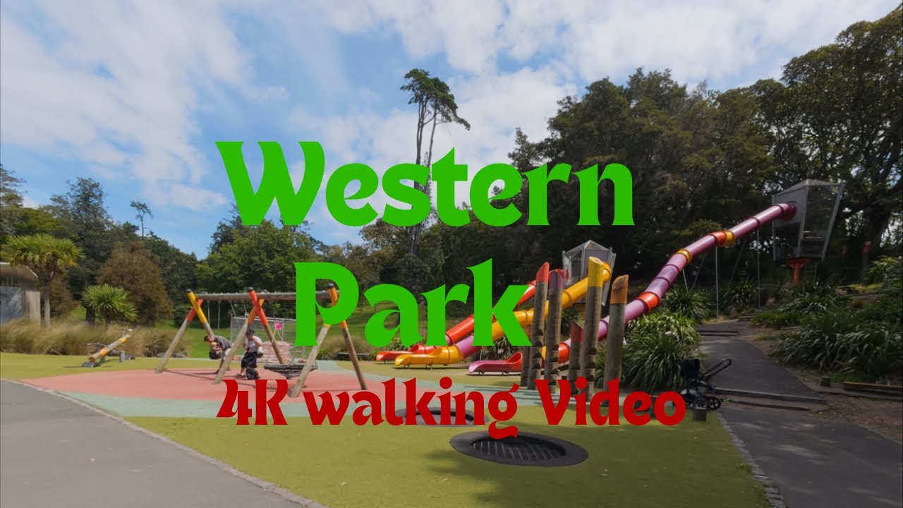 Western Park 4K Walk | Ponsonby 