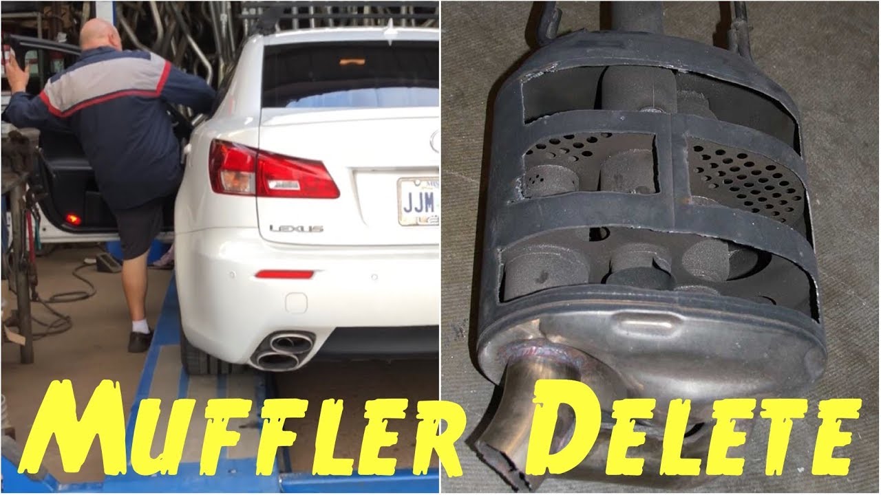 🚦Muffler Delete Exhaust on Lexus ISF 5.0L V8 Quick Experience at Custom National Muffler Shop