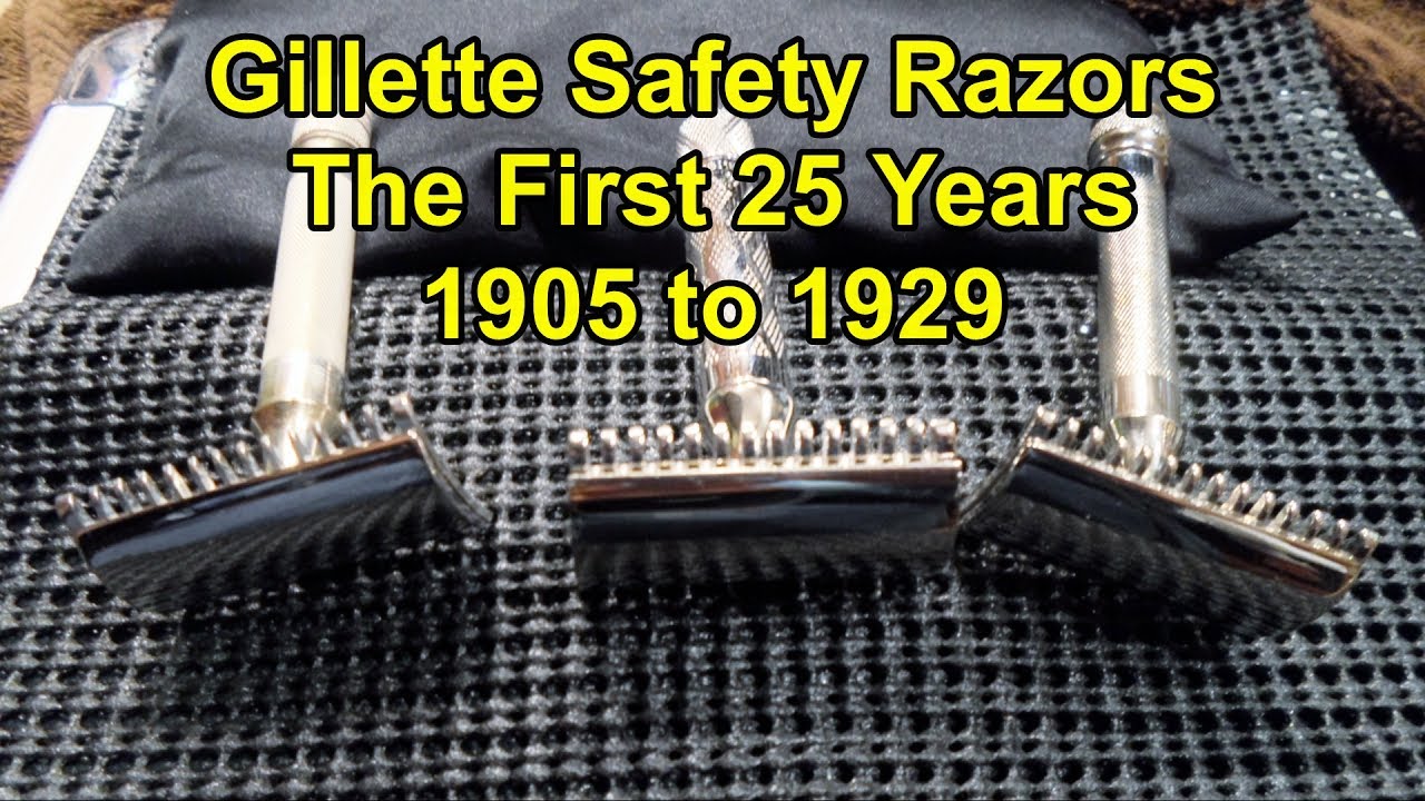 Gillette Razors  - The First 25 Years Highlights