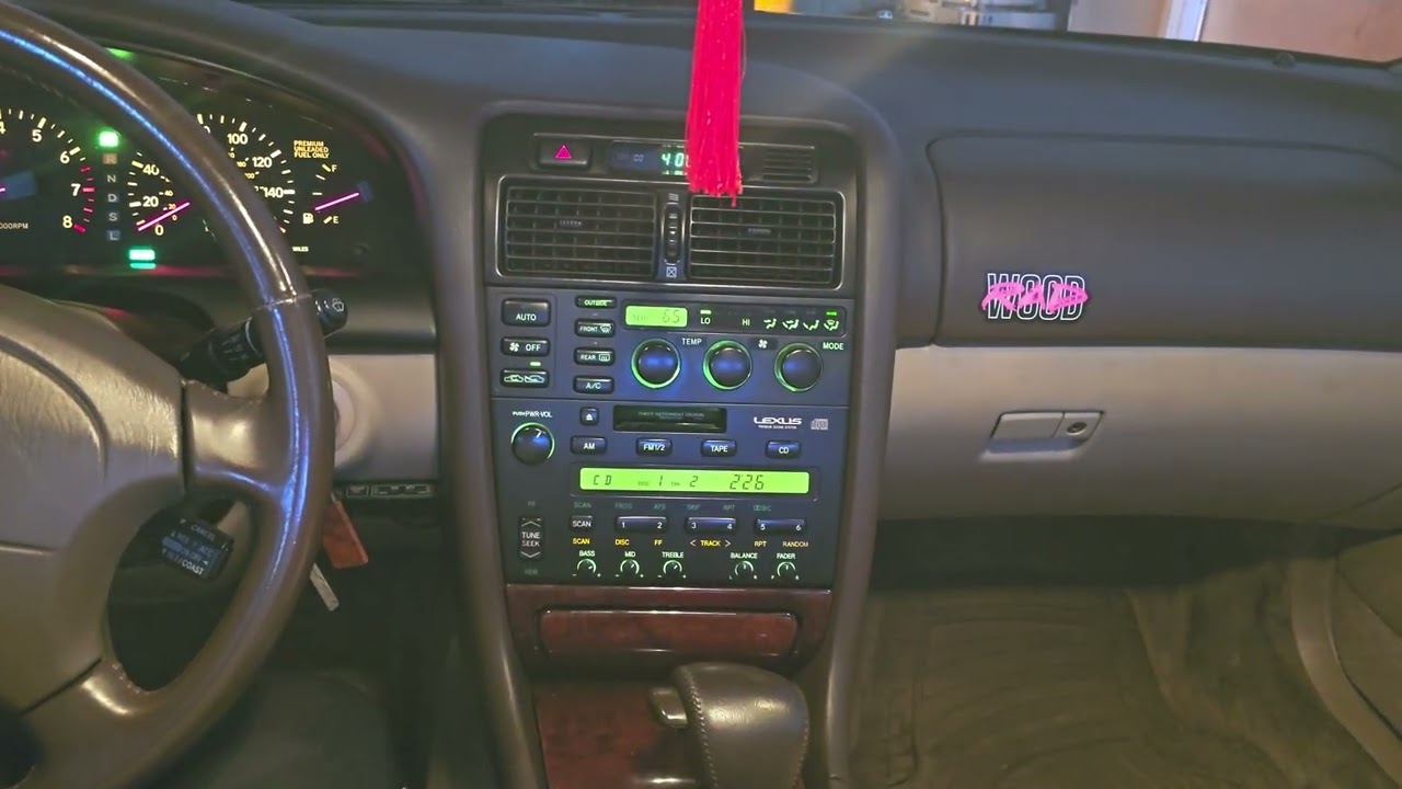 1996 Lexus GS300 - Pioneer Premium Sound System Test.