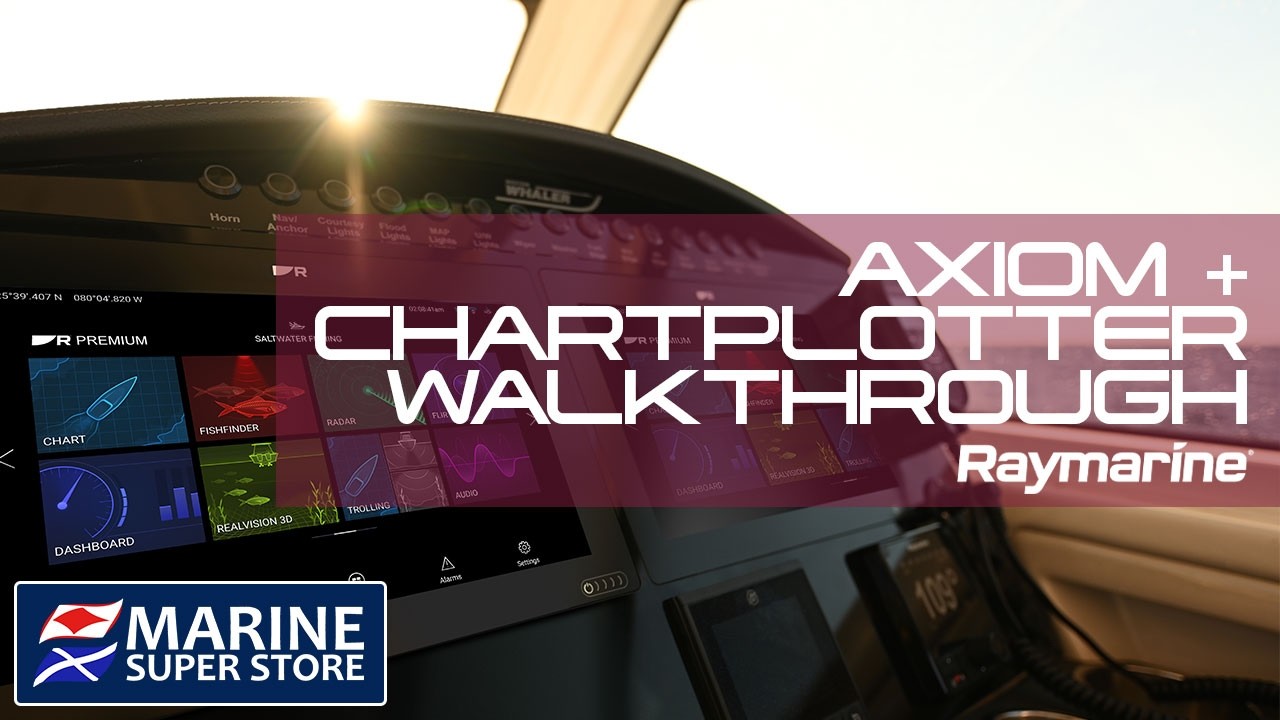 Картплоттер Raymarine Axiom+ | Ключевые особенности