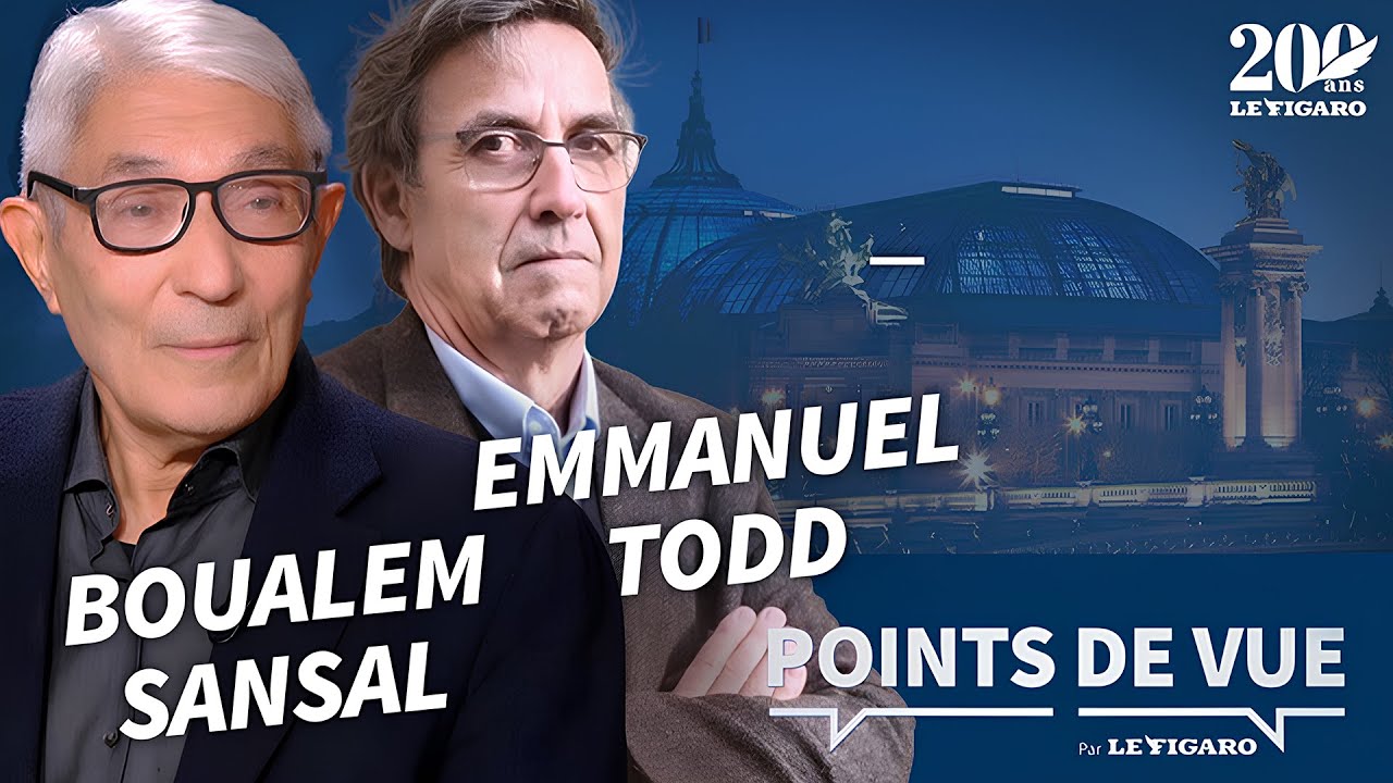 200 ans du Figaro : Emmanuel Todd et Boualem Sansal sont les invités exceptionnels de Points de Vue