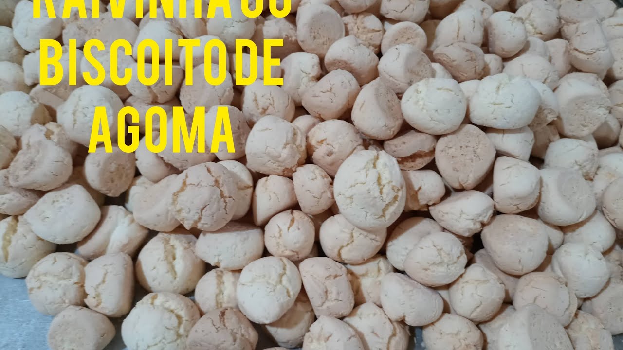 como fazer Raivinha ou biscoito de goma de padaria? marcilio padaria em casa