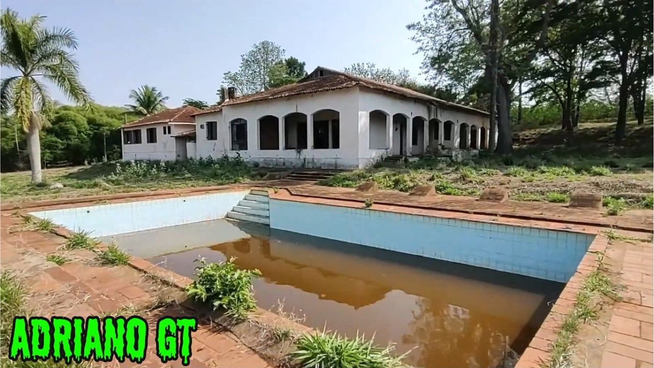UMA LINDA MANSÃO ABANDONADA, QUEM TERIA SIDO SEU DONO???