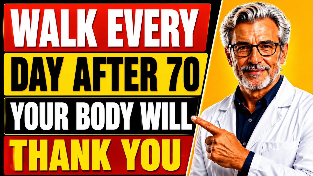 Why Walking Every Day Changes Your Body (Doctor Explains) Senior Health Secrets