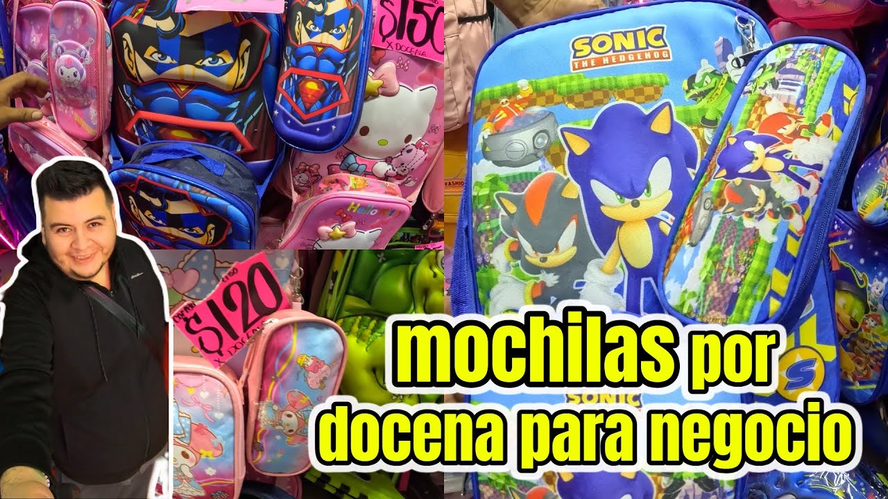 🎒¡TIENDA DE MOCHILAS MAS BARATA! en el Centro de la CDMX para REVENDER 🤫🤫