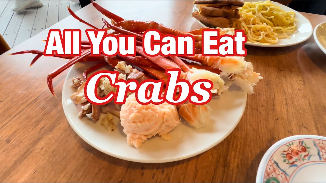 All You Can Eat Crabs sa Kobe Japan | Travel Vlog Japan