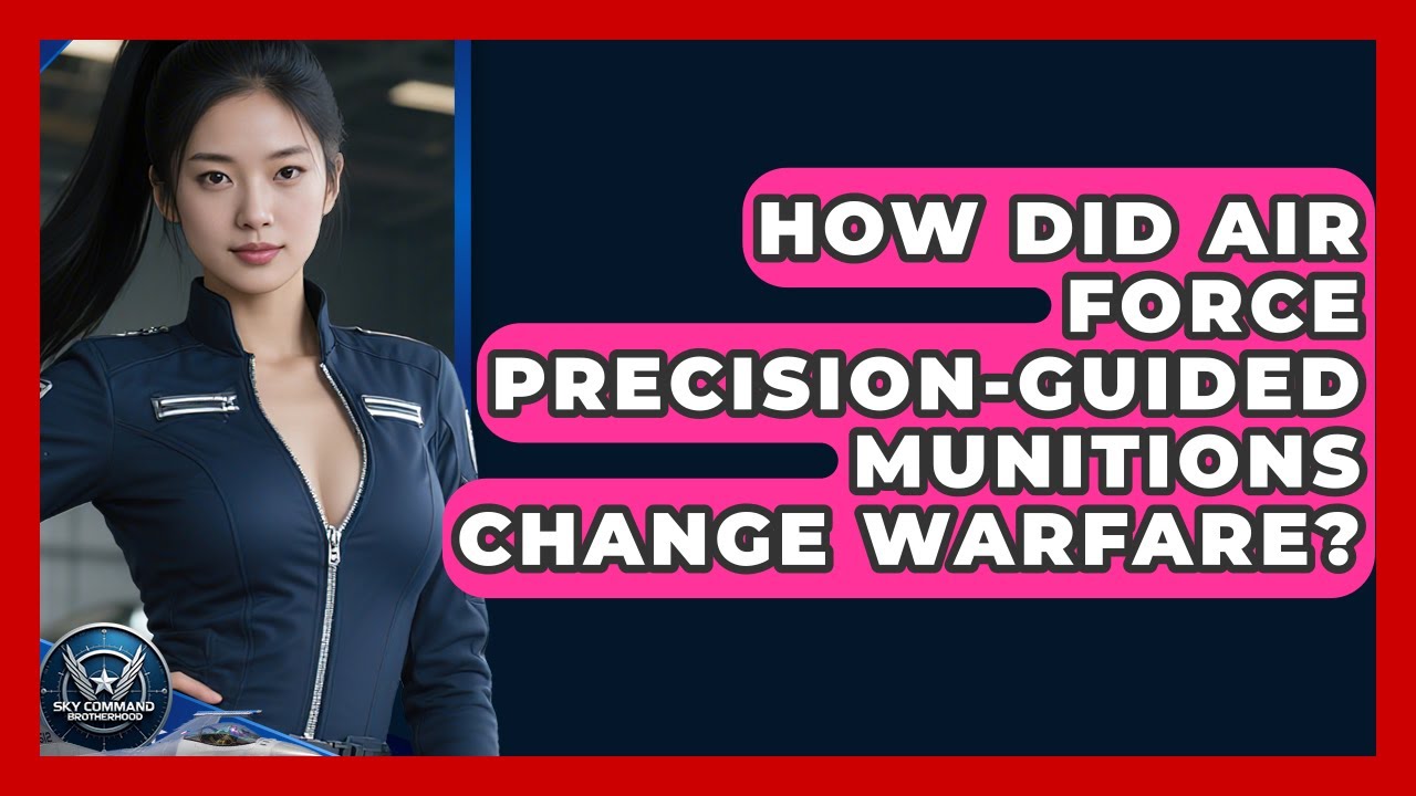How Did Air Force Precision-Guided Munitions Change Warfare? - Sky Command Brotherhood
