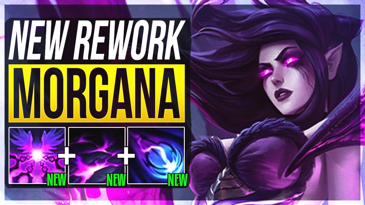 IS NEW REWORKED MORGANA BETTER THAN BEFORE??? - Morgana Rework Mid Gameplay - LoL